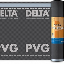 Купить Гидро- и пароизоляционная плёнка с двумя зонами проклейки DELTA-PVG PLUS в Краснодаре