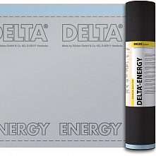 Купить Диффузионная мембрана с теплоотражающим покрытием DELTA-ENERGY в Краснодаре